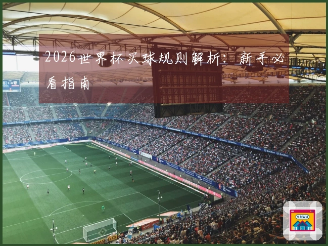 2026世界杯买球规则解析：新手必看指南